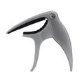 thumbnail image 1 of Durable Guitar Capo Professional Guitar Tuner Instrument Clip-on Tuner (Silver), 1 of 7