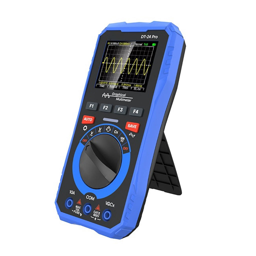 Digital Multimeter & Oscilloscope Tool Observation Area 49x36.7mm Portable for Laboratory Experiments Electrical Testing