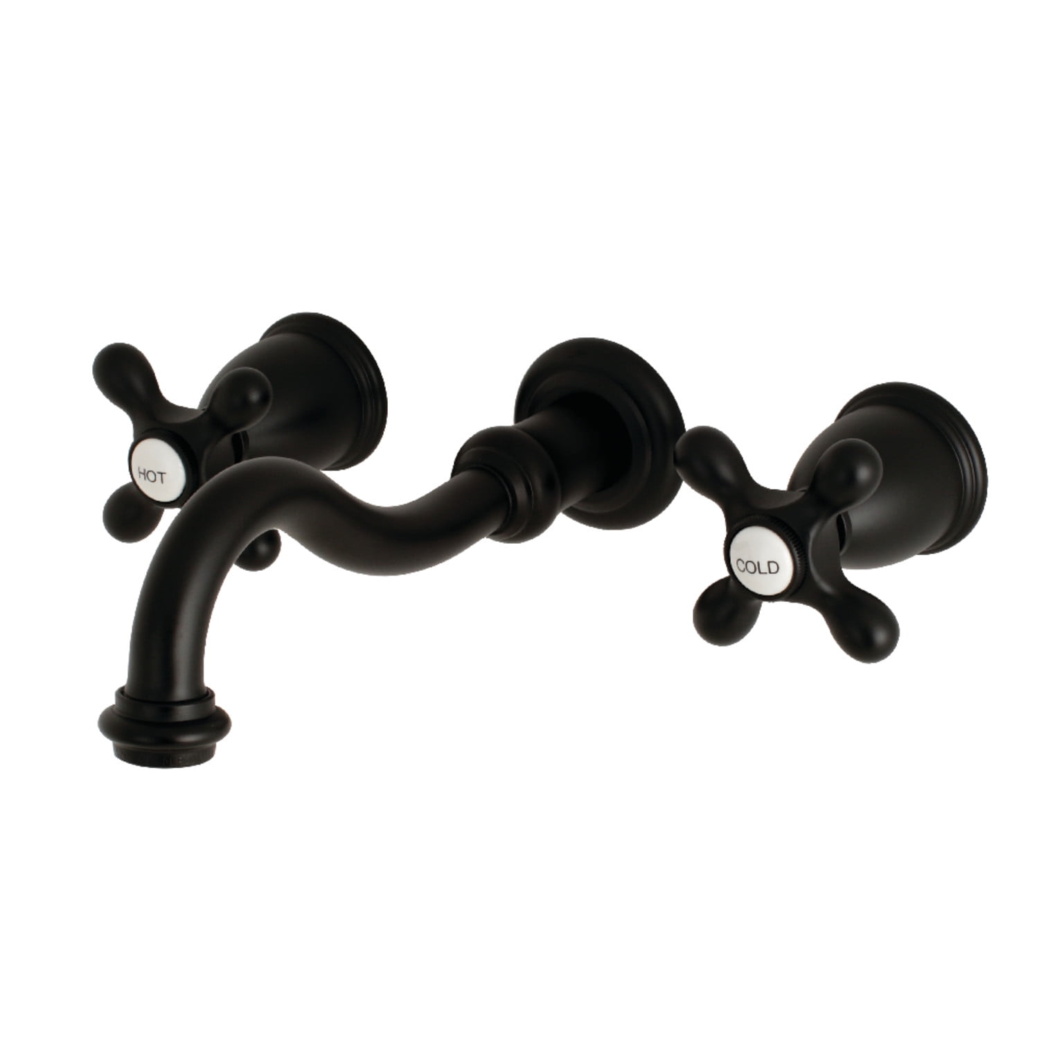 Kingston Brass KS3120AX Vintage 2Handle Wall Mount Bathroom Faucet