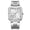 Silver, variant on SKMEI Men Watches Analog Quartz Stainless Steel Watches for Men Waterproof Luminous Date Classic Men Wrist Watch