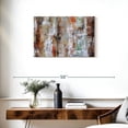 thumbnail image 3 of Elephant Stock Wood Reflection Wall Art - Horizontal Canvas Wall Art - Living Room Wall Decor - Abstract Canvas - Brown And White Decor By Ingeborg Herckenrath - 30" x 20", 3 of 8