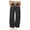Black, variant on Homenesgenics Sweatpants for Women Wide Leg Plus Size 3XL Women Casual Trousers Solid Color High Waist with Pockets Long Pants Black S