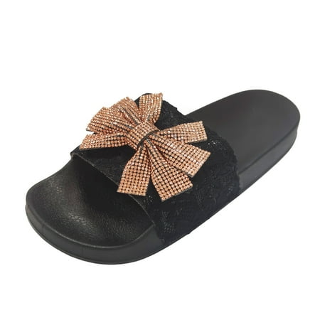 

adviicd Platform Sandals for Women Ballerina House Slippers for Women Casual Diamonds Summer Slippers Colored Fish Shoes S for Women Slippers