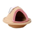 thumbnail image 2 of Nido de Peluche Colgante para Loros y Aves Pequeñas: Acogedora Casita para Dormir con Diseño de Hamaca Tejida a Mano para Jaula, Refugio Interior de Tela Suave para Descansar., 2 of 6