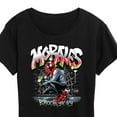 thumbnail image 3 of Marvel Spider-Man - Miles Morales Spray Paint - Ladies Short Sleeve Graphic T-Shirt, 3 of 5