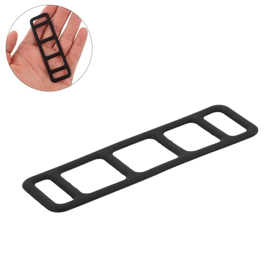 HAMPPLIES 20Pcs Black Dash Cam Holder Rearview Mirror Mount Straps Secure Universal Rear Mirror Camera Bracket