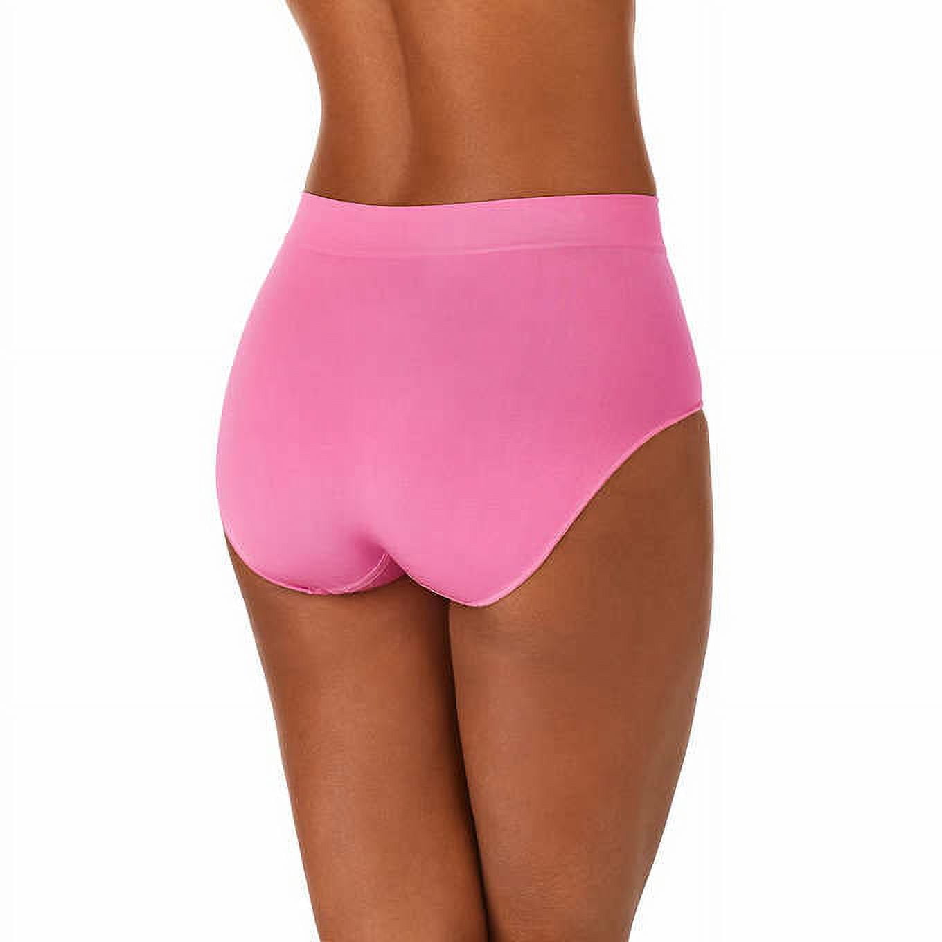 Carole Hochman Women's Soft Underwear Seamless Briefs Panties 5 Pack, Small