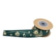 thumbnail image 4 of 1 rollo de cinta de raso para envolver regalos, decoración navideña DIY, naranja/verde, 25 mm, 4 of 7