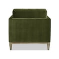 thumbnail image 5 of Pemberly Row Contemporary 36" Farmhouse Arm Chair Olive Green, 5 of 11