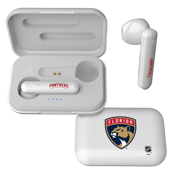 Keyscaper Florida Panthers Wireless TWS Insignia Design Earbuds