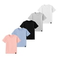 thumbnail image 1 of Set De 5 Playeras Cuello Redondo para Hombre, 1 of 7