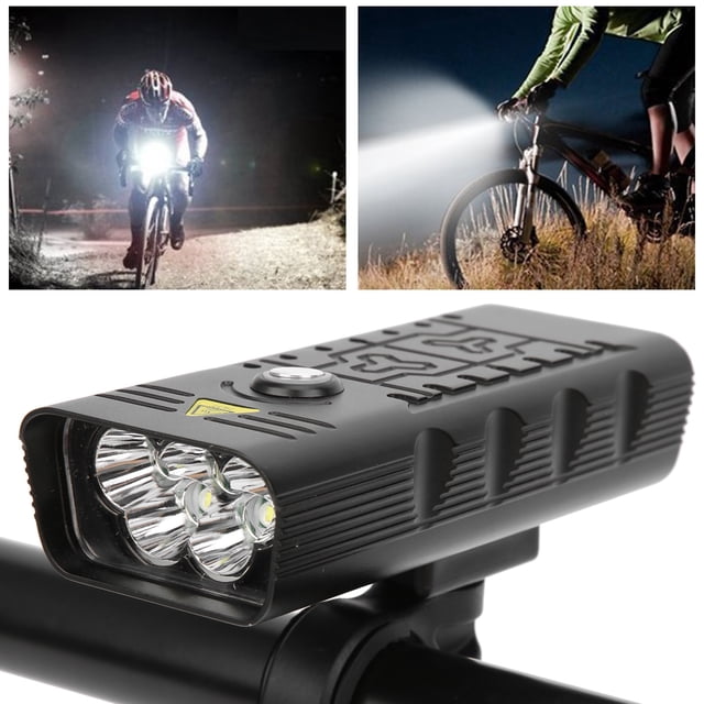 Bike Light Set, Front Headlight and Back Taillight Rechargeable 360 Degree Rotatable for Road Mountain Cycling for Night Riding