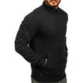 thumbnail image 3 of Langwyqu Spring Fall Men Long Sleeve Zipper Cardigan Hoodies With Pocket, 3 of 5