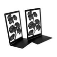 thumbnail image 3 of colcolo Ginkgo Ends Bookshelf Decor Book Stopper for Office Bedroom School Black, 3 of 8