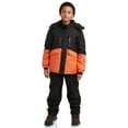 thumbnail image 2 of iXtreme Boys Snowsuit Set - 2 Piece Insulated Ski Jacket and Snow Pants Overall Bibs for Boys (4-18), 2 of 7