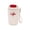 White, variant on Coffee Vacuum Flask – Portable Stainless Steel Insulated Travel Mug, 12oz Temperature Display Mug, Stainless Steel Insulated Water Bottle With Lid And Handle Strap, Water Bottle Leak (Black)