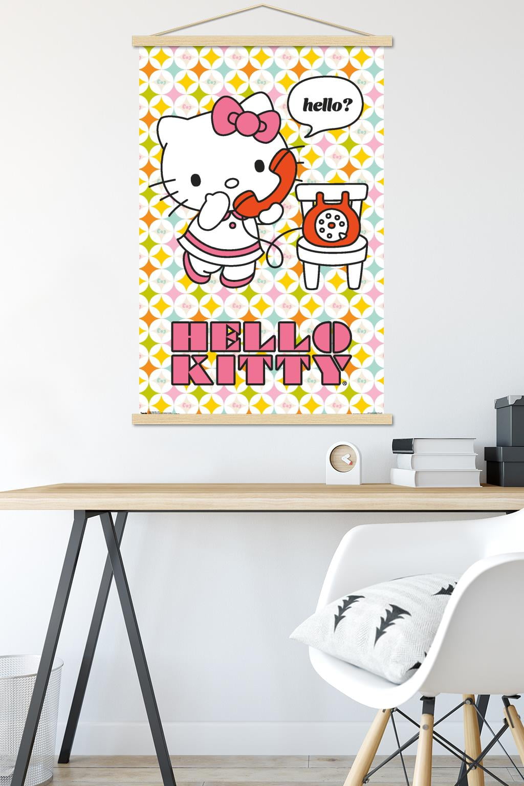 Hello Kitty Cartoon Cat Kitten Anime Art Wall Indoor Room Poster - POSTER  20x30