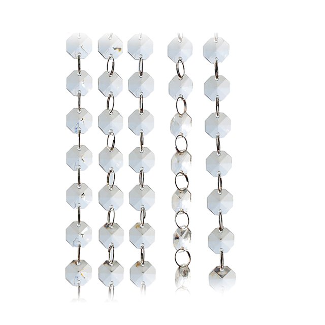 Cuentas Colgantes De Cristal Cuentas De Acrílico Transparente Colgantes Para Decoración De Boda Suministros Para Fiestas En Casa 5 Uds. Speravity HA017123-00