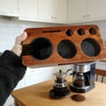 thumbnail image 2 of SIfdSeng Coffee Bar Organizer and Stand with Multiple Portafilter Holder Slots for Machine, 2 of 6