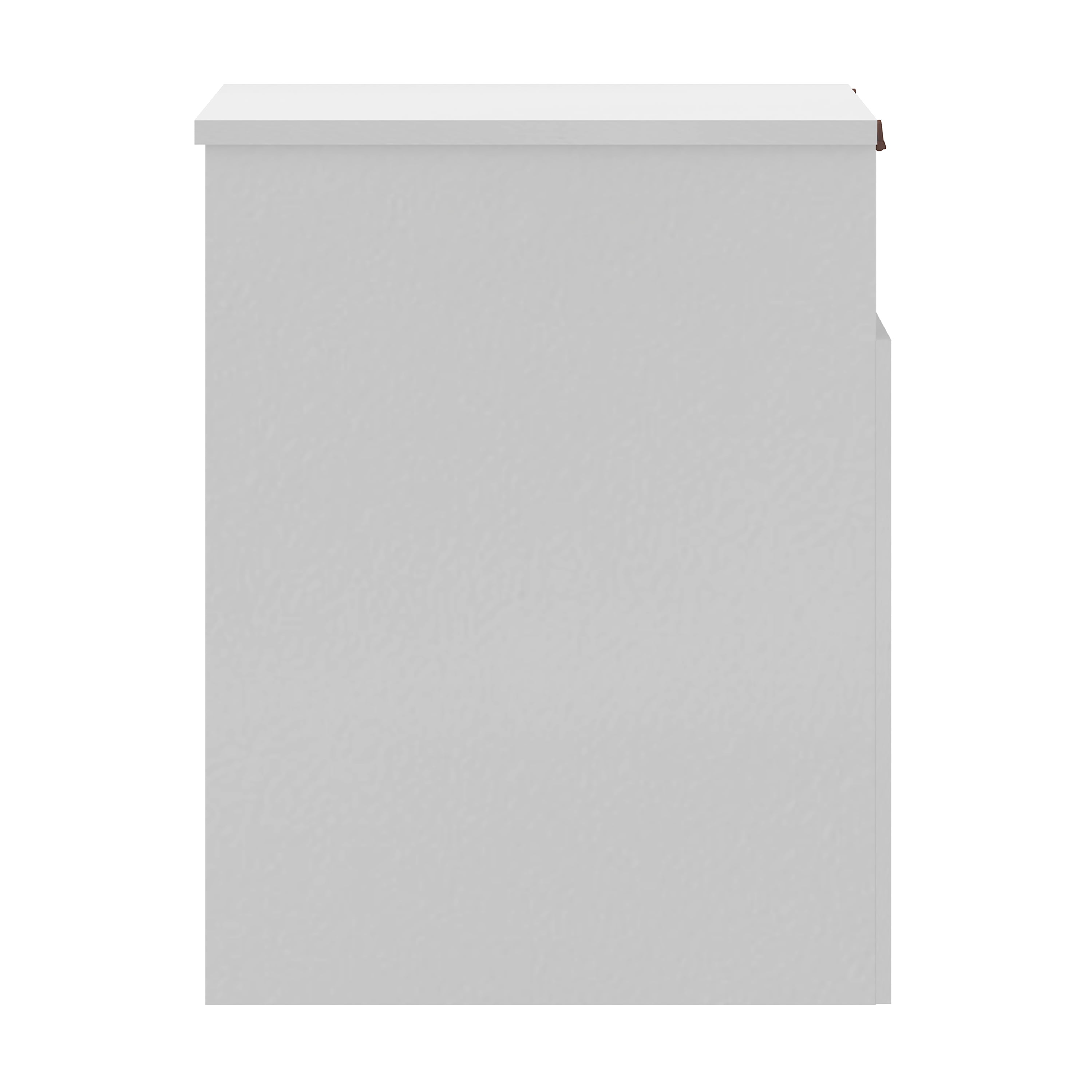 Mainstays Open Shelf Nightstand, Set of 2, White