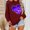Wine, variant on Viikei Fall Tops for Women,Women's Round Neck Lover's Love Top Hoodie Long Sleeved Round Neck Top Gray S