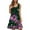 Black B, variant on Beach Dresses for Women Summer Sleeveless Floral Print Mini Dresses Casual Trendy Vacation Sundresses M