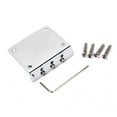 thumbnail image 4 of Practical 3-String Guitar Bridge Guitar Saddle Accessories Wear-resistant with Screws Tuning Peg Machine Head Flexible Pickup Plate Replacement Accessories, 4 of 6