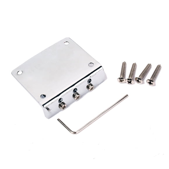 Sonducket Puente de 3 cuerdas profesional, sillín de guitarra, clavija de afinación, cabezal de máquina, placa de recogida resistente al desgaste, Accesorios para instrumentos musicales Sonducket OD026073-00