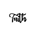 thumbnail image 1 of Central Coast Designs FAITHSCRIPT-24BLK Faith Script 16 x 24 Po Acier Découpé au Laser Art Mural&44; Noir, 1 of 1