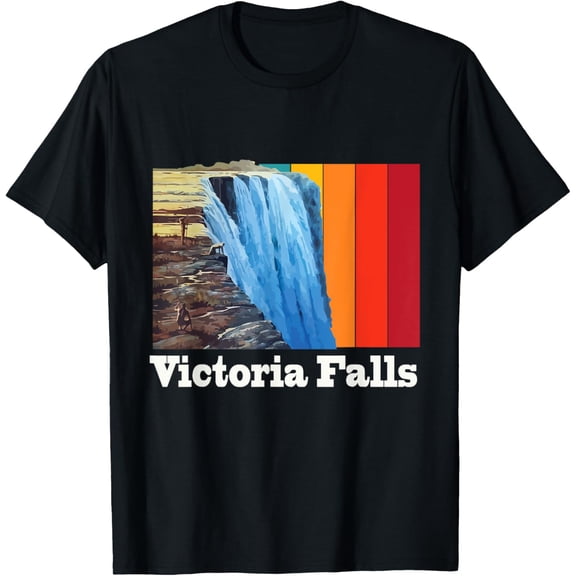 Victoria Falls Waterfall Souvenir Africa Zimbabwe Zambia T-Shirt