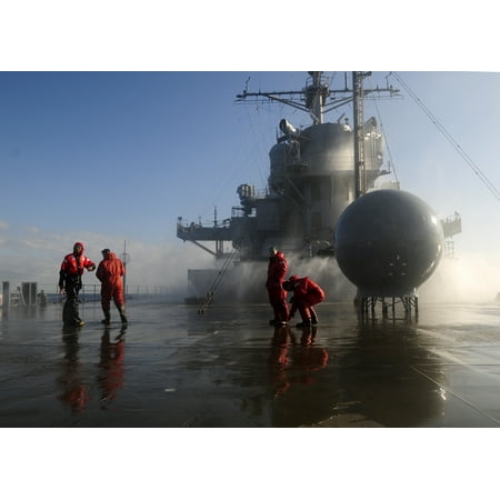 - Framed Art For Your Wall 150302-N-NM917-351 YOKOSUKA, JapanSailors stationed onboard the U.S. 7th Fleet flagship USS Blue 10x13 Frame