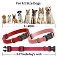 thumbnail image 4 of DOGLinsen Shock Collar Replacement Strap, Dog Training Collar Replacement Strap, 3/4 Inch Replacement Collar for Delupet Bousnic Patpet Hkzooi Dog Care Nikketta Yawpet Maisoie Educator - Red & Pink, 4 of 10