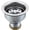 Double Deep Cup, variant on 3-1/2 Inch SS Kitchen Sink Drain Strainer and Stopper, Drain Basket, Sink Drain Assembly