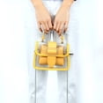 thumbnail image 4 of Bolso bandolera de gelatina de moda primavera/veranoAmarillo, 4 of 5