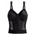 thumbnail image 3 of Exquisite Form 5107532 Fully® Slimming Wireless Back  Posture Support Longline Bra with Back Closure, 3 of 6