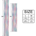 thumbnail image 3 of GZHJMY Mermaid Tail Table Runner Machine Washable Polyester Table Runner Rectangle Reversible Dresser Scarves Table Decor 13 x 90 Inch, 3 of 7
