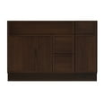thumbnail image 3 of 48" Freestanding Bathroom Vanity Cabinet without Top in Brown, 3 of 6