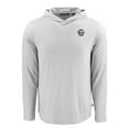 thumbnail image 2 of Men's Cutter & Buck Gray Penn State Nittany Lions Coastline Epic Comfort Eco Recycled Long Sleeve Hoodie T-Shirt, 2 of 3