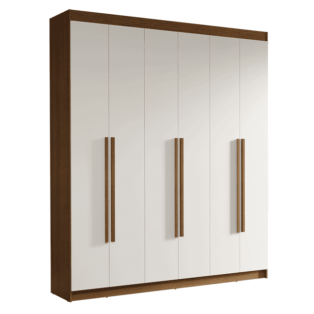 Ropero Closet Madesa Venus 6 Puertas 4 Cajones 180cm MB 01