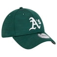 thumbnail image 3 of Men's New Era Green Oakland Athletics Tech 39THIRTY Flex Hat, 3 of 5