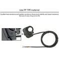 thumbnail image 2 of Tignapoo Black 36V/48V Tri-Function Switch for E-Bike Conversion with Horn, Headlight, and Turn Signal, 22.2mm Mount, IP54 Waterproof, 1.5m Cable, 2 of 7