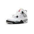 thumbnail image 4 of Jordan GRADE SCHOOL Air Jordan 4 Retro GS "White Cement" IB4171 100 from Stadium Goods, 4 of 8