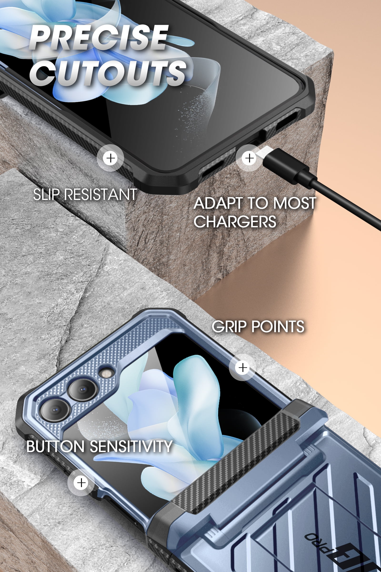 Supcase Samsung Galaxy Z Flip 5 Unicorn Beetle Pro Case! A Must Have! 