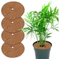 thumbnail image 1 of 4pcs Coconut Plant Mat, Plant Protection Disc, Coconut Mat Mulch Disc Pot Plant Protection Mat For Home Hotel Garden (30cm), 1 of 5