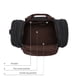 thumbnail image 3 of Guardurnaity Bolsa de gimnasio cómoda y práctica para todos los elementos esenciales del entrenamiento, bolsa de viaje de gran capacidad Bolsas de mensajero y de hombro marrón, 3 of 6