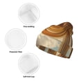 thumbnail image 3 of Picia Golden Drapes Pillars Clouds Pattern Knitted Beanie Hat for Men and Women , Unisex Winter Warm Stretchy Knit Cap Thick Fisherman Beanies Cuffed Plain Skull Caps, 3 of 6