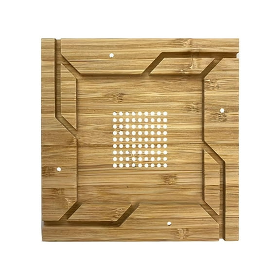 Zxpjkyu Bee Escape Board 20cmx20cm Compact Sturdy Square Wooden Beekeeping Equipment
