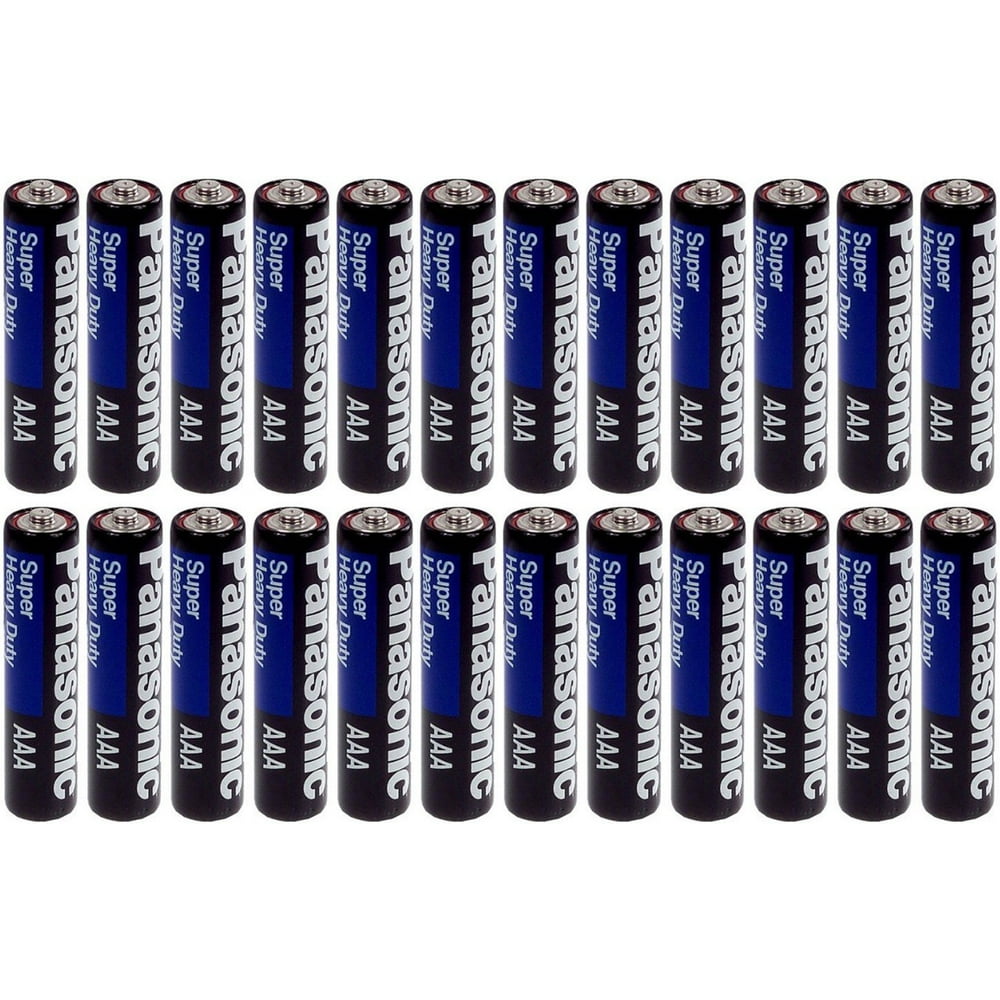Panasonic Heavy Duty AAA Batteries X 24