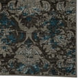 thumbnail image 3 of Linon Vintage Clara Power Loomed Microfiber Polyester 2'x3' Rug in Gray, 3 of 6