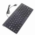 thumbnail image 1 of Ensemble Clavier Optique Filaire USB Ultra Fin, Souris Plug And Play, 1. Câble Durable, Taille Compacte, Léger, Clavier Complet, Touches Rondes, pour PC Portable, 1 of 8
